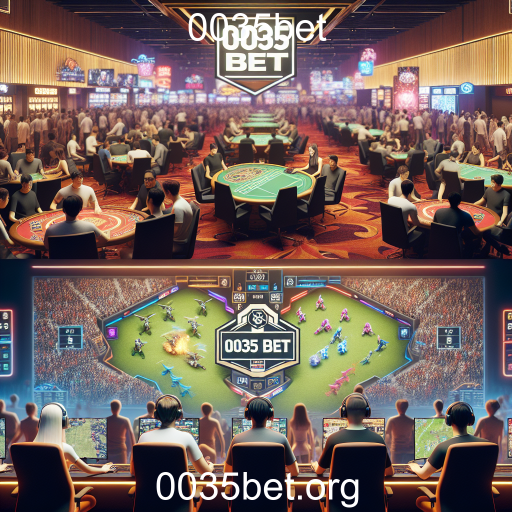A Ascensão dos eSports e Suas Oportunidades no 0035bet